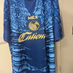  Men's Club America Aguilas Soccer Jersey 2XL & 4XL