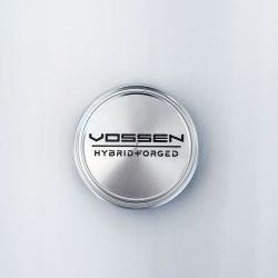 Vossen Hybrid Forged Center Cap Satin Machined With Gunmetal Lettering OD 63mm