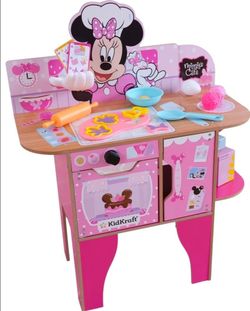 HARD TO FIND: KidKraft Minnie Mouse Wooden Bakery & Café - BRAND NEW SEALED BOX!