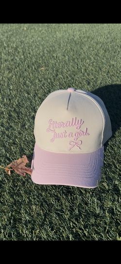 “Literally Just A girl 🎀” Hat $20 (Brand New)