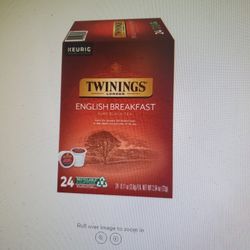 Twinings English Breakast Tea. 24 Pods, NEW