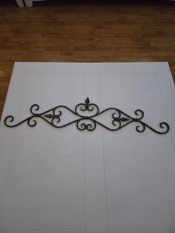 Wrought Iron Scroll Decor