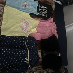 Girls Clothes And Boots Size 7