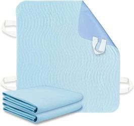 2 Pack Bed Pads for Incontinence Positioning 36" x 34"