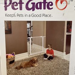 Steel Pet Gate - MidWest Homes for Pets