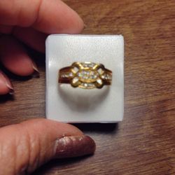 Unique Design Men's Ring, Size 11😎