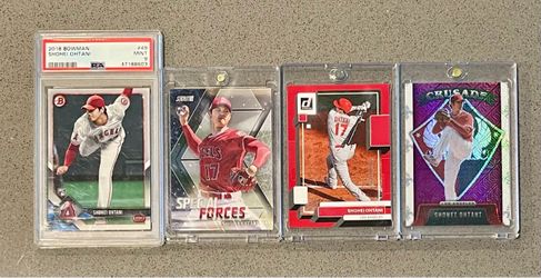 Shohei Ohtani Baseball Card Rookie Card Numbered Graded