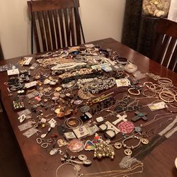 Lot of  7 Pounds Of jewelry. 