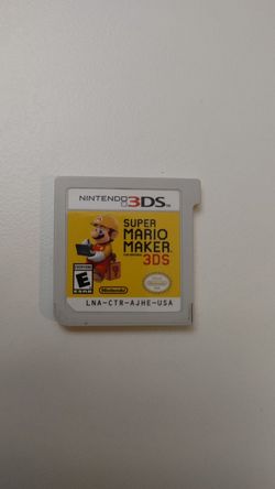Nintendo 3ds Super Mario makers