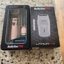 BaBylissPRO RoseFX ONE Trimmer + LithiumFX Shaver