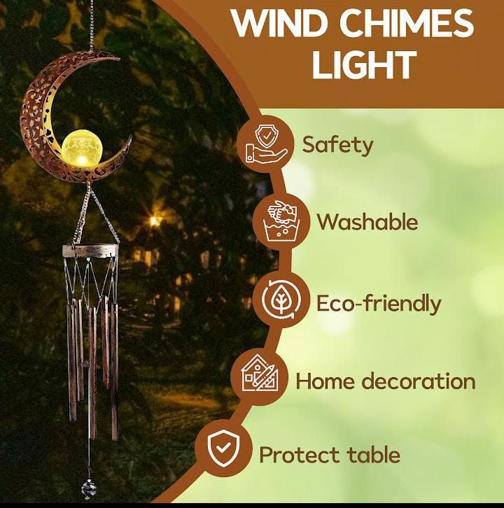 Solar Wind Chime/ Campanas De Viento. 