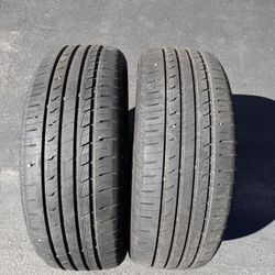 Pair (2) 235 55 19 Ironman iMove Gen 2 tires