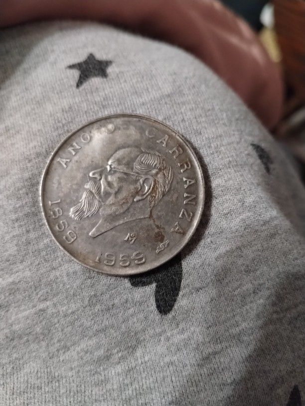 Coin Año De Carranza Ley 720