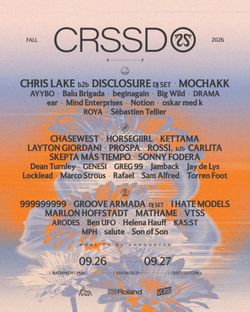 CRSSD Fall ‘26 2-day pass
