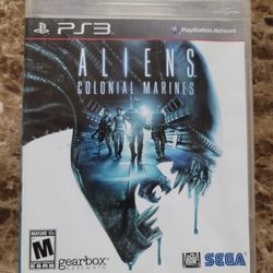 Aliens Colonial Marines Ps3 