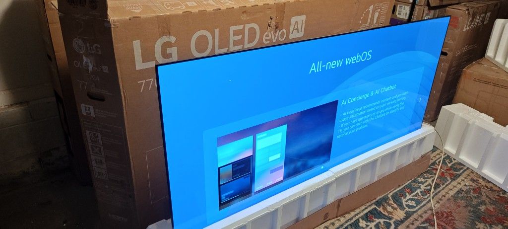 LG C4 77 Inch Class OLED evo AI 4K Smart TV
