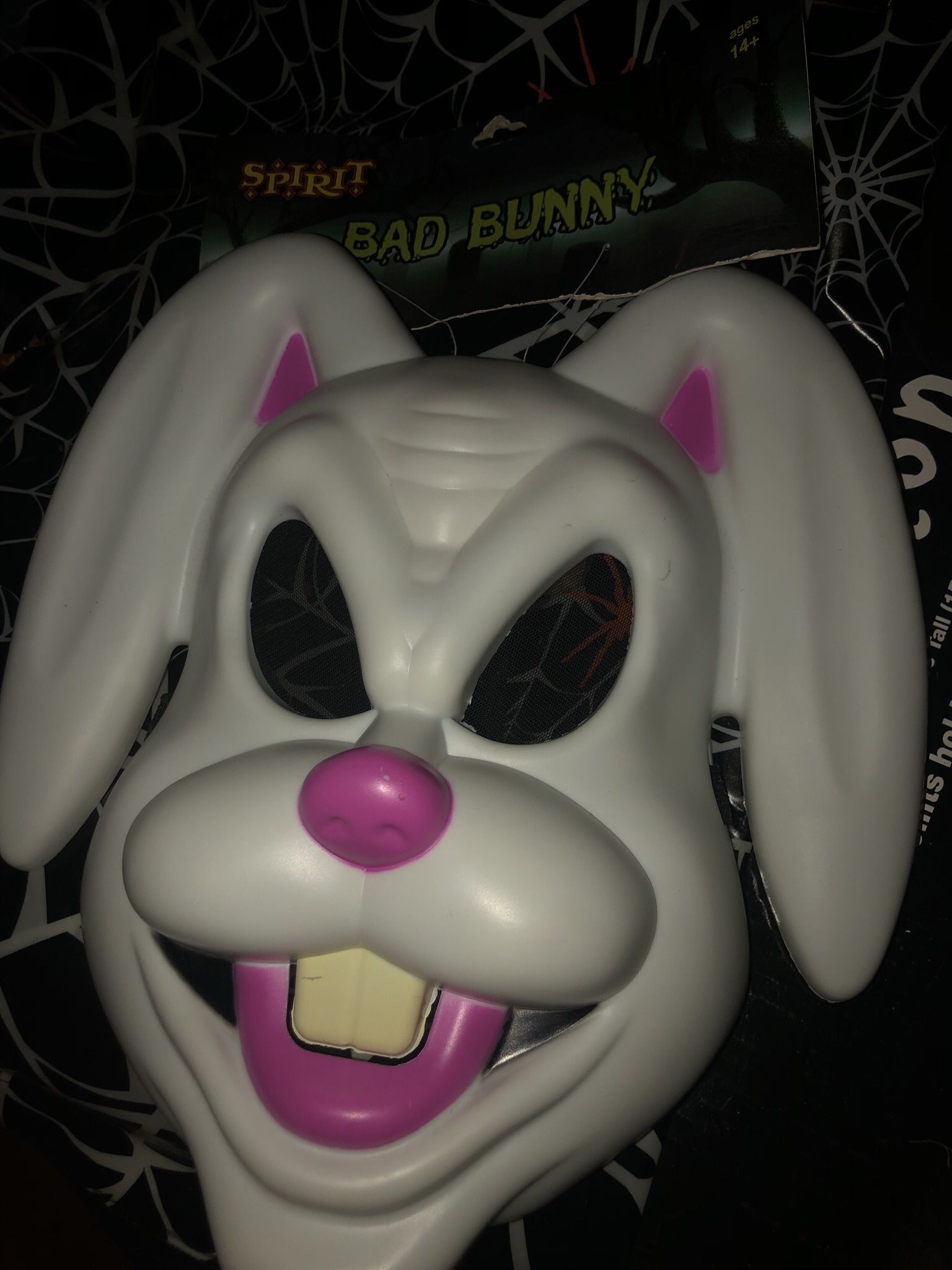 Halloween Bad Bunny Mask Costume