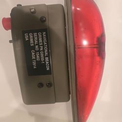 Aircraft Light For Parts or Decor Loose Parts Inside