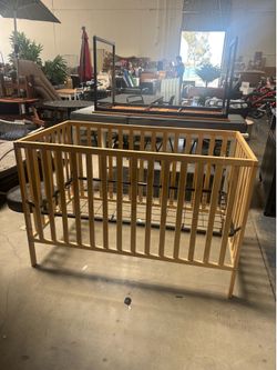 New assembled. Baby crib