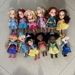 12 Disney Princess Doll