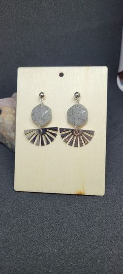 Handmade Polymer Clay Earrings 