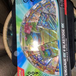 Venusaur Ex & Blastoise Ex Premium Collection (sealed)