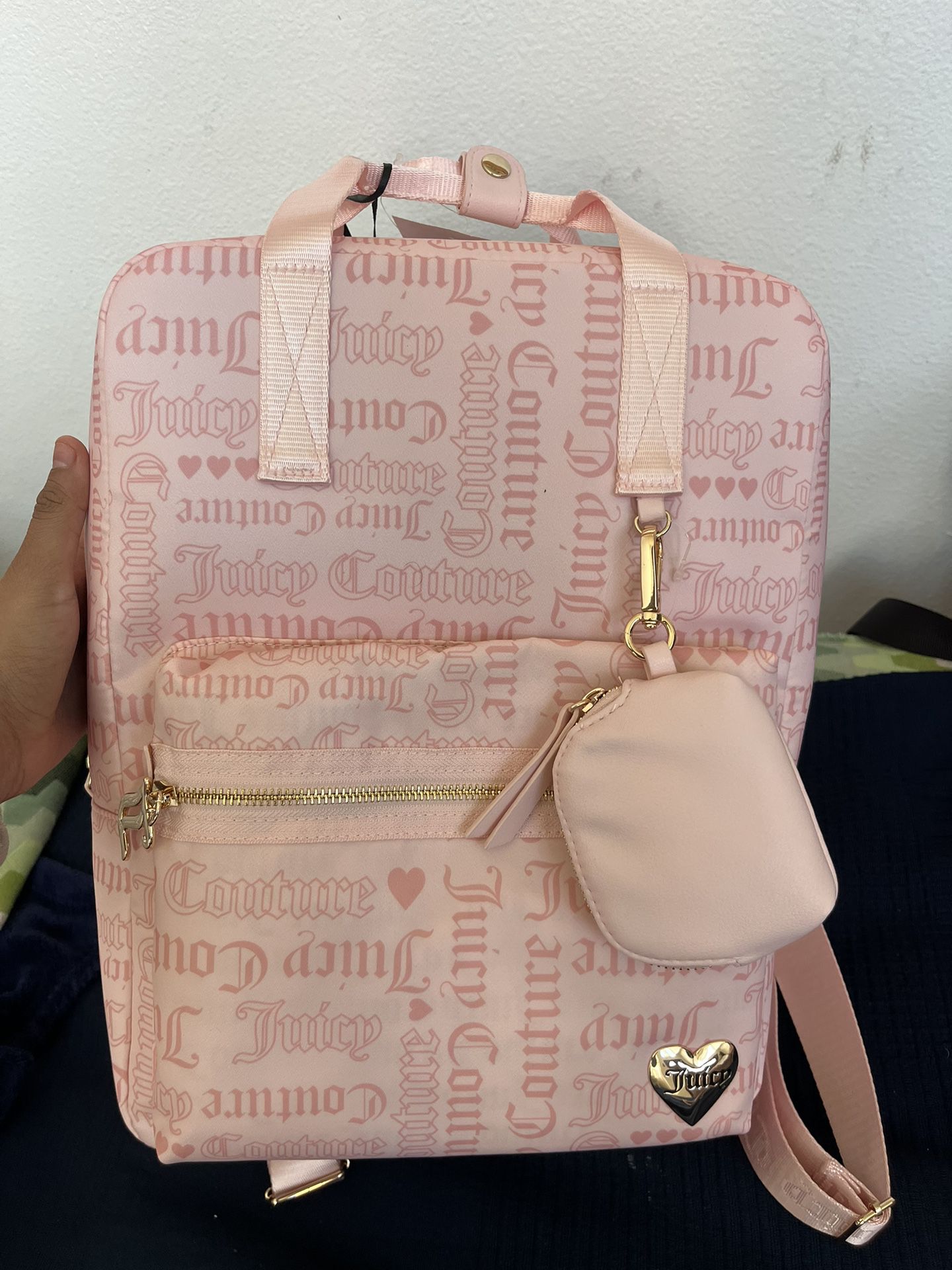 New Juicy Couture Pink Backpack 