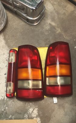 Tail lights and back up lamp