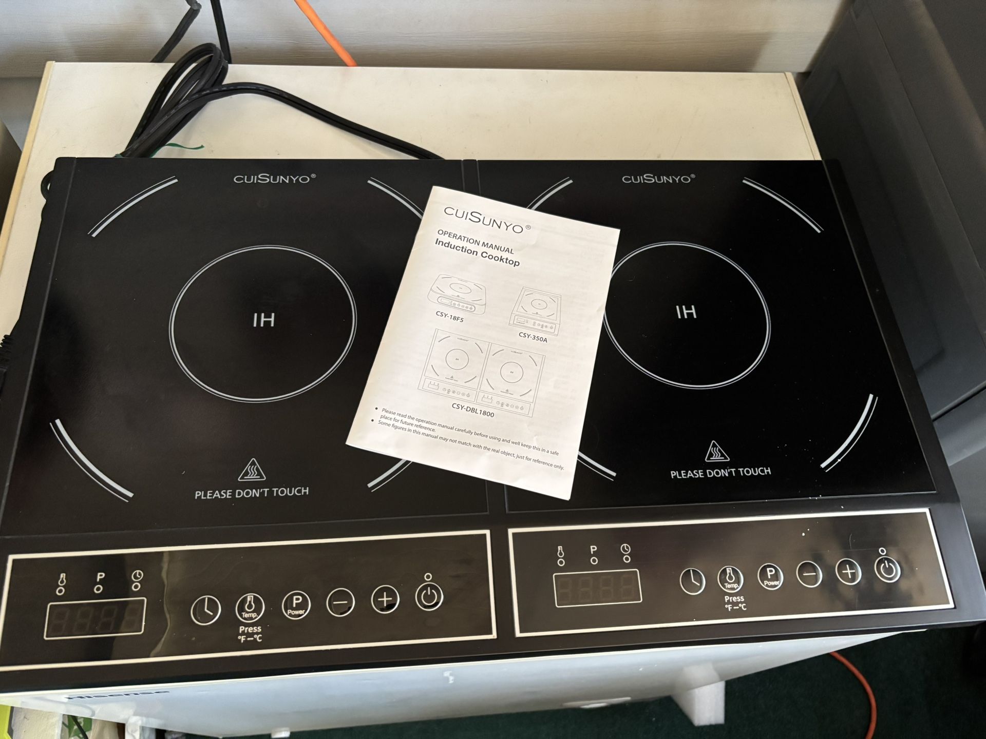 Induction Double Cooktop