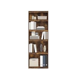 Furinno Jaya Enhanced 5-Tier Bookcase