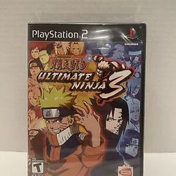 New Factory Sealed Naruto Ps2 40