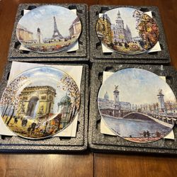 Henri D’Arceau And Fils Collectible Plates