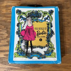 Vintage 1968 The World of Barbie doll case No. 1002 by Mattel Toys toy for Barbies dolls