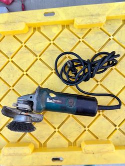 Makita Corded Angle Grinder with Wire Cup Brush