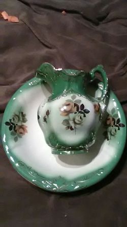 Imperial Pitcher and Bowl