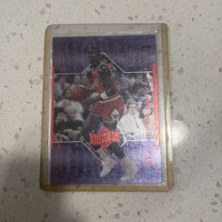 Michael Jordan 1984 through 85 all NBA second team athlete of the Century card
