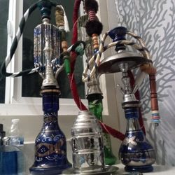 3ft,2ft,1ft Authentic Handmade Hookahs