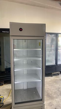 Single Glass Door Commercial Refrigerator