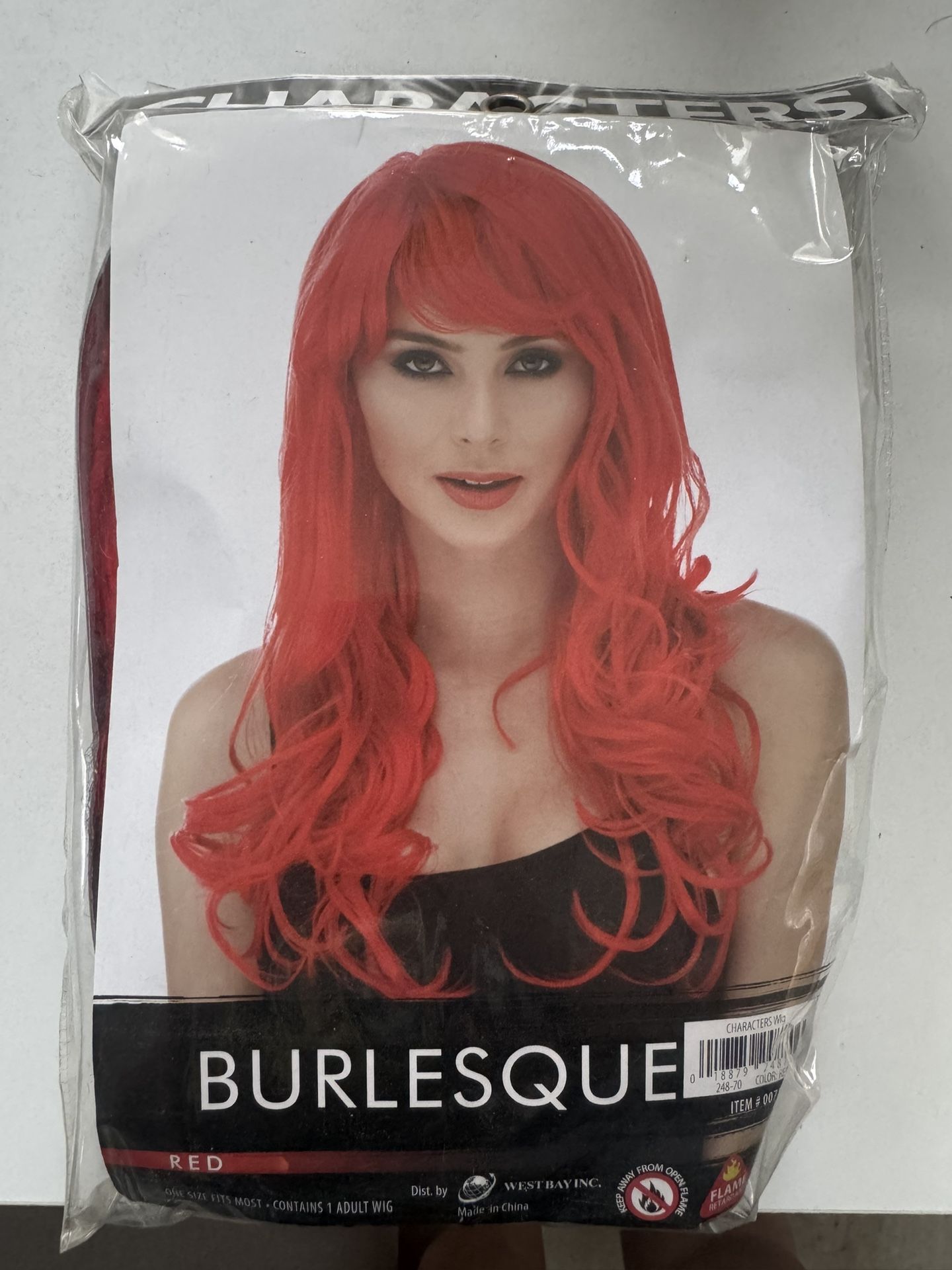 Red Synthetic Wig