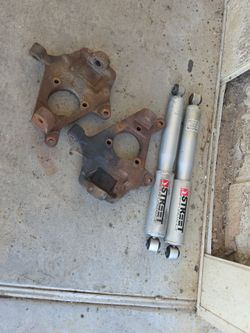 2016 chevy  silverado drop shock