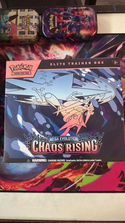 Pokémon Mega Evolution Chaos Rising Elite Trainer Box