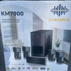 Dynamiks KM7000 Home Theater Surround Sound System