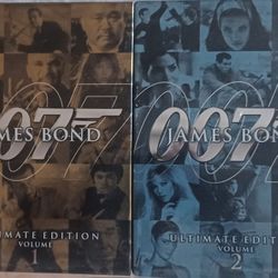 James Bond Ultimate Edition Volume 1 + 2 DVD 20 Disc Set ~EX