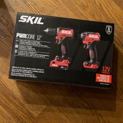 Skil PwrCore 12 Drill Driver & Impact Driver Kit