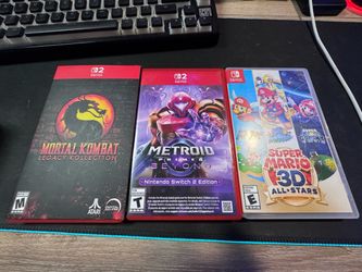 Nintendo Switch Game Bundle – 3 Games