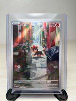 Litleo 139/132 Pokémon Card MEG Illustration Rare