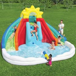 Water Slide . Kids Pool