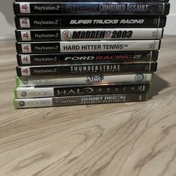 PS2/xbox 360/N64 Games 
