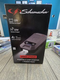 Portable Jump Starter + Power Pack 