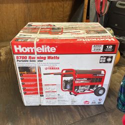 Homelite 5700 Watt Generator – NEW in Box